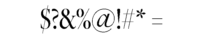 Freight Big Compressed Book Font OTHER CHARS