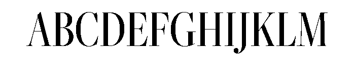 Freight Big Compressed Book Font UPPERCASE