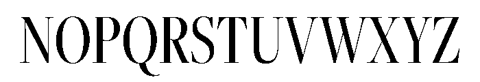 Freight Big Compressed Book Font UPPERCASE