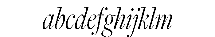 Freight Big Compressed Light Italic FONT