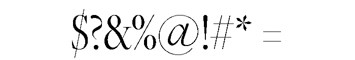 Freight Big Compressed Light Font OTHER CHARS