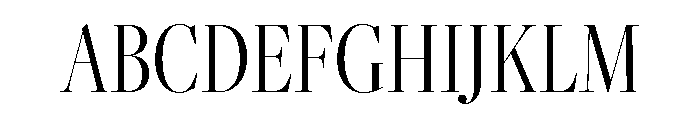 Freight Big Compressed Light Font UPPERCASE