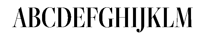 Freight Big Compressed Medium Font UPPERCASE