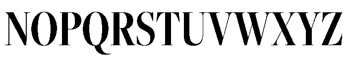 Freight Big Compressed Semi Bold Font UPPERCASE