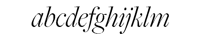 Freight Big Light Italic FONT