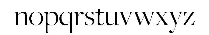 Freight Big Light Font LOWERCASE