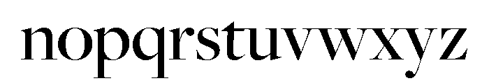 Freight Big Medium Font LOWERCASE