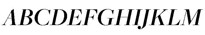 Freight Big Semi Bold Italic Font UPPERCASE