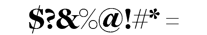 Freight Display Black Font OTHER CHARS