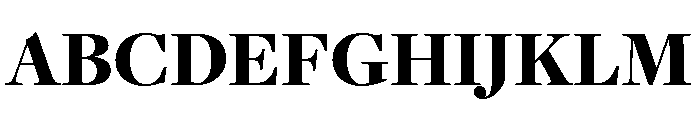 Freight Display Black Font UPPERCASE