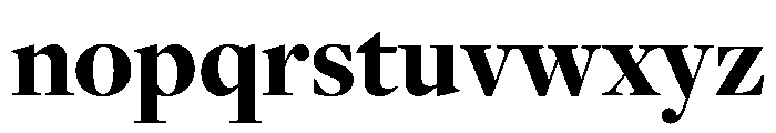 Freight Display Black Font LOWERCASE