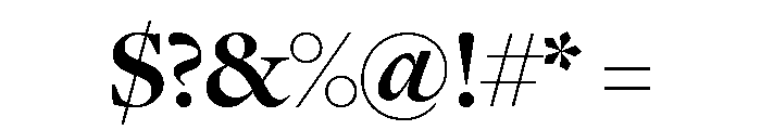 Freight Display Bold Font OTHER CHARS