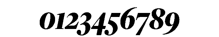 Freight Display Compressed Black Italic Font OTHER CHARS