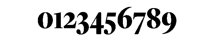 Freight Display Compressed Black Font OTHER CHARS