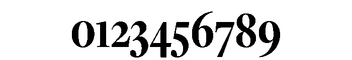Freight Display Compressed Bold Font OTHER CHARS