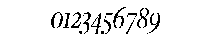 Freight Display Compressed Book Italic Font OTHER CHARS