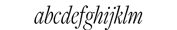 Freight Display Compressed Light Italic FONT
