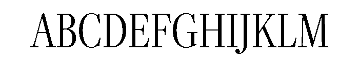 Freight Display Compressed Light Font UPPERCASE