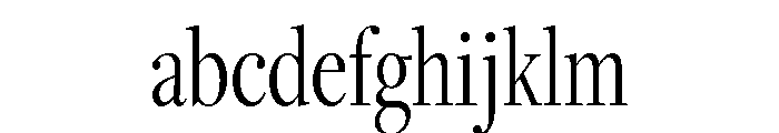 Freight Display Compressed Light FONT