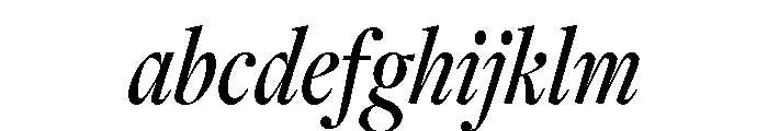 Freight Display Compressed Medium Italic FONT