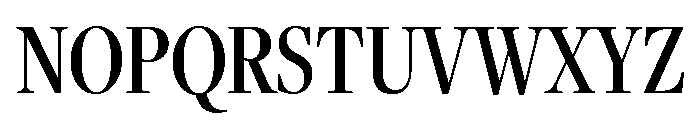 Freight Display Compressed Medium Font UPPERCASE