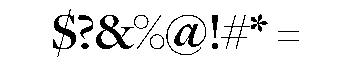 Freight Display Semi Bold Font OTHER CHARS