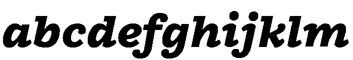Freight Macro Black Italic FONT