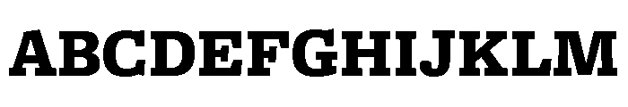 Freight Macro Black Font UPPERCASE