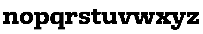 Freight Macro Black Font LOWERCASE