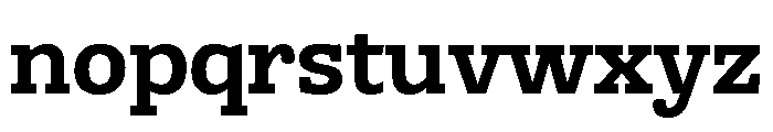 Freight Macro Bold Font LOWERCASE