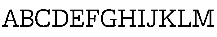 Freight Macro Book Font UPPERCASE