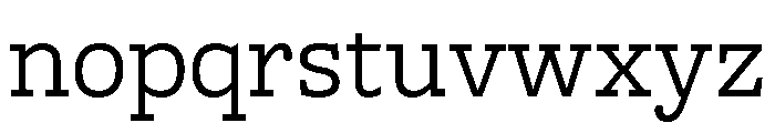 Freight Macro Book Font LOWERCASE