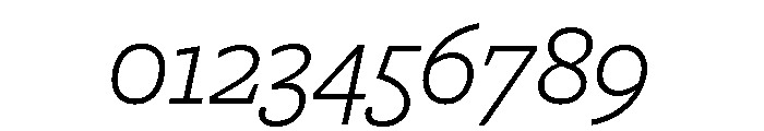Freight Macro Light Italic Font OTHER CHARS