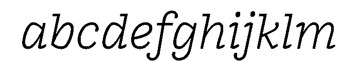 Freight Macro Light Italic FONT