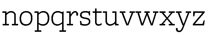 Freight Macro Light Font LOWERCASE