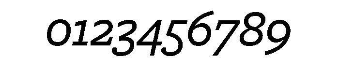 Freight Macro Medium Italic Font OTHER CHARS