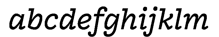 Freight Macro Medium Italic FONT
