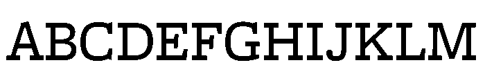 Freight Macro Medium Font UPPERCASE