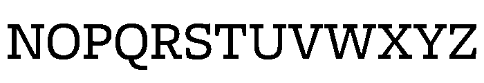 Freight Macro Medium Font UPPERCASE