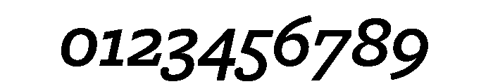 Freight Macro Semi Bold Italic Font OTHER CHARS