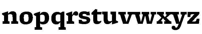 Freight Micro Black Font LOWERCASE