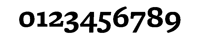 Freight Micro Bold Font OTHER CHARS