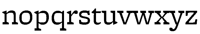 Freight Micro Book Font LOWERCASE