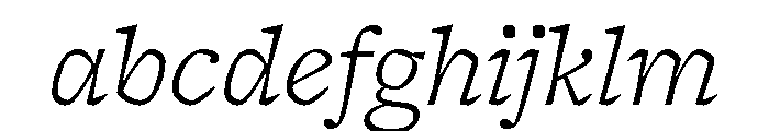 Freight Micro Light Italic FONT