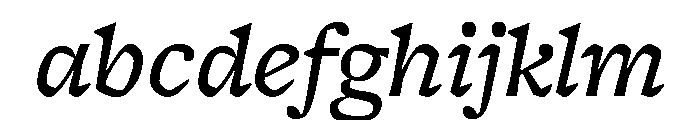 Freight Micro Medium Italic FONT
