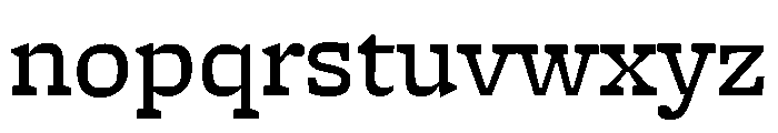 Freight Micro Medium Font LOWERCASE