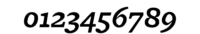 Freight Micro Semi Bold Italic Font OTHER CHARS