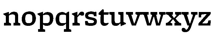 Freight Micro Semi Bold Font LOWERCASE