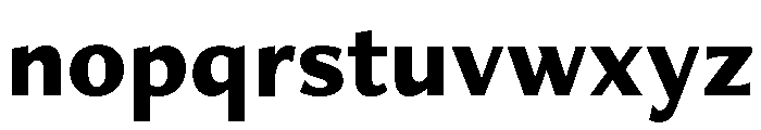 Freight Neo Black Font LOWERCASE