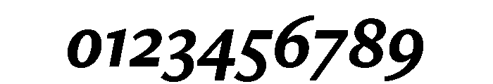 Freight Neo Bold Italic Font OTHER CHARS